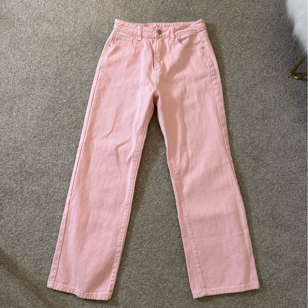 Pink SHEIN jeans size small